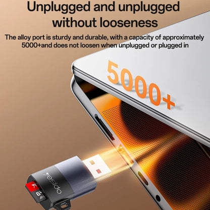 USB Card Reader Yesido GS36, microSD, Black