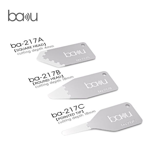 Baku BA-217 fémkapocs, 3 az 1-ben