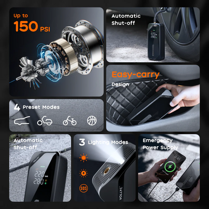 Flextail Evo 150 Autókompresszor