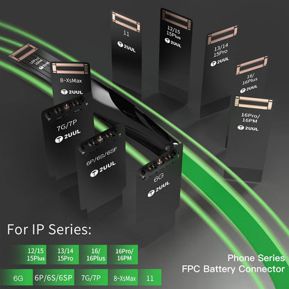 FPC 2UUL BT03 csatlakozó Apple iPhone 6 - 16 Pro Max sorozat akkumulátorhoz