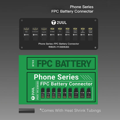 FPC 2UUL BT03 csatlakozó Apple iPhone 6 - 16 Pro Max sorozat akkumulátorhoz