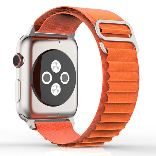 Techsuit W037 női szíj Apple Watch 42mm / 41mm / 40mm / 38mm sorozathoz, Narancssárga