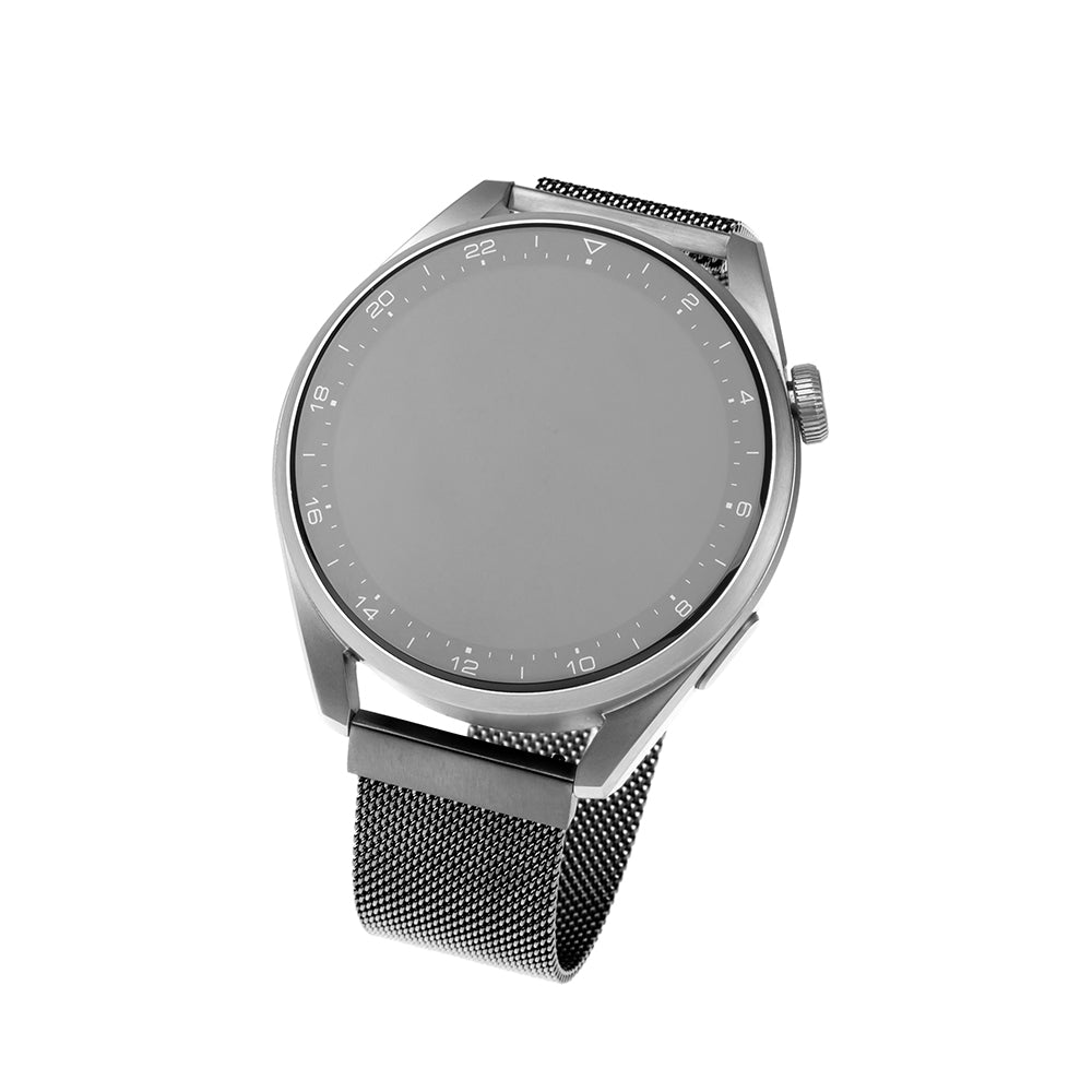 Fixed Mesh szíj Huawei Watch / Xiaomi Watch sorozathoz, 22mm, Fekete