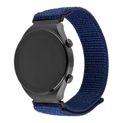 Fixed Nylon Sporty szíj Huawei Watch / Xiaomi Watch sorozathoz, 22mm, Sötétkék