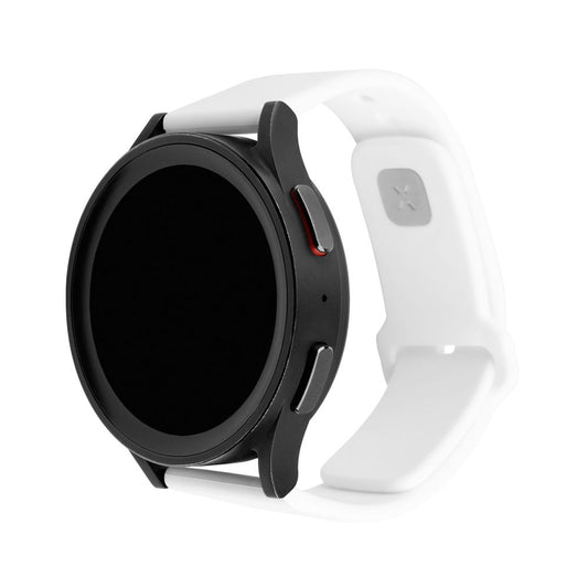 Fixed Silicone Sporty szíj Huawei Watch / Xiaomi Watch sorozathoz, 22mm, Fehér