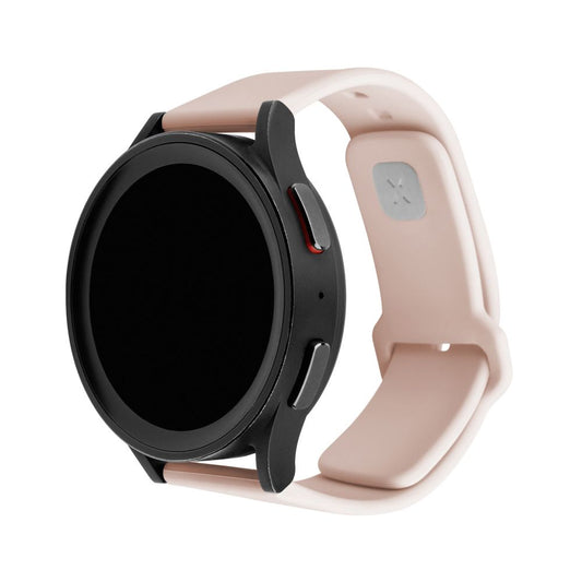 Fixed Silicone Sporty szíj Huawei Watch / Xiaomi Watch sorozathoz, 22mm, Rózsaszín