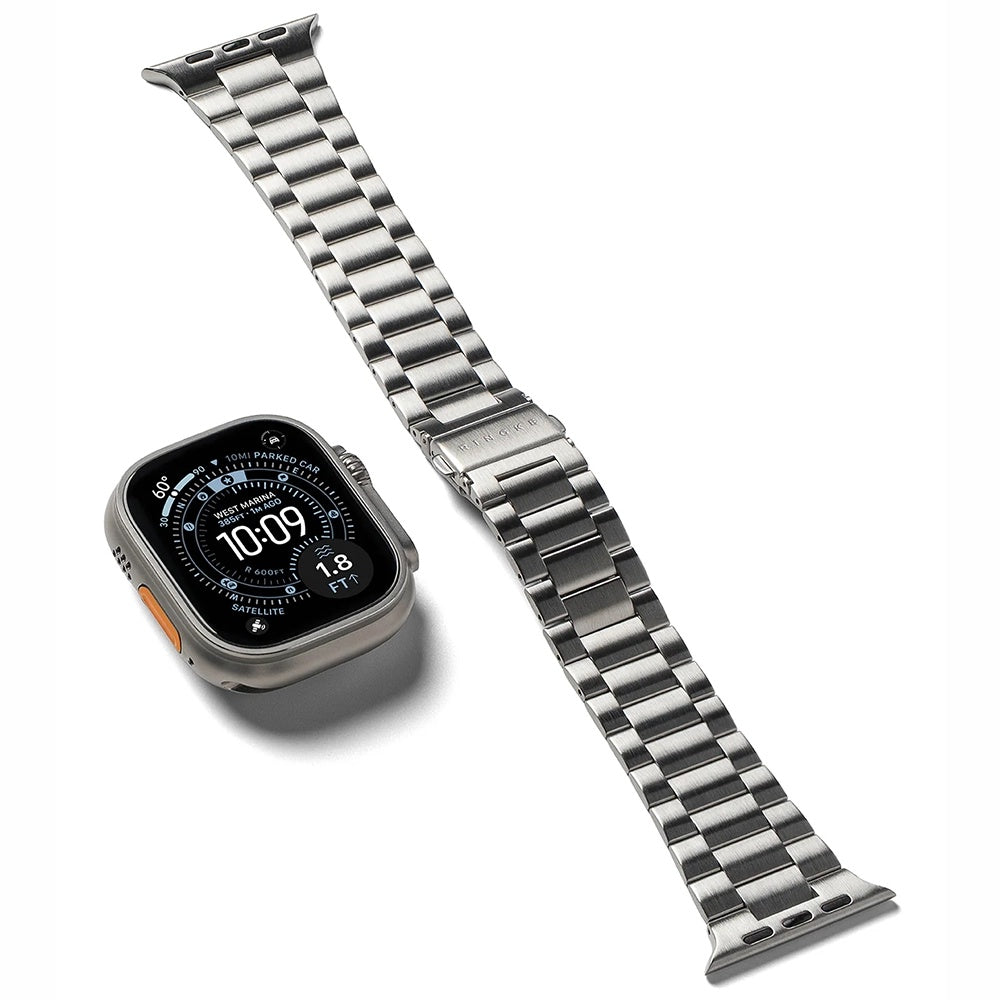 Ringke Metal One Air szíj Apple Watch 49mm / 46mm / 45mm / 44mm sorozathoz, Ezüst