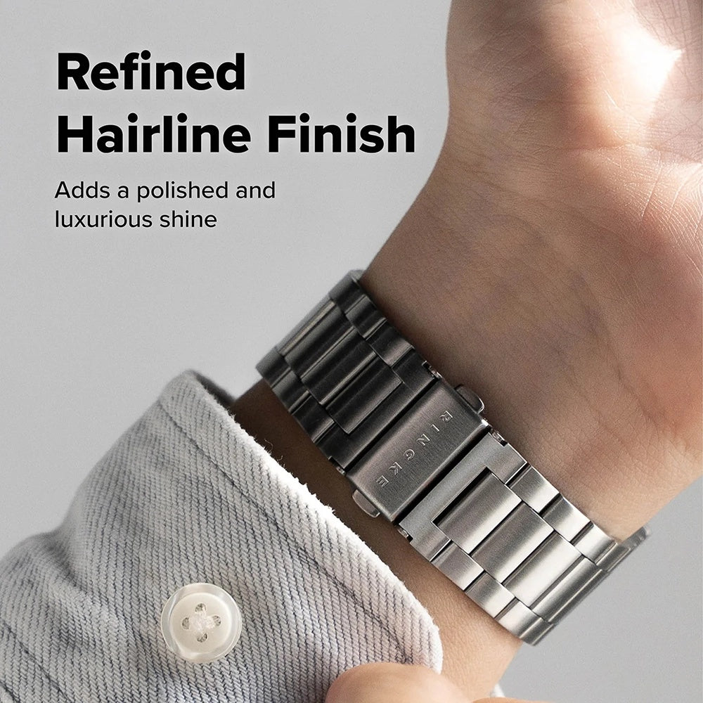 Ringke Metal One Air szíj Samsung Galaxy Watch8 / Watch8 Classic Series-hez, Ezüst