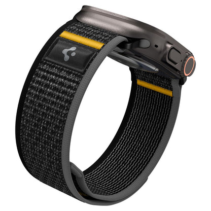 Spigen Athlex Air szíj Apple Watch 49mm / 46mm / 45mm / 44mm sorozathoz, Fekete