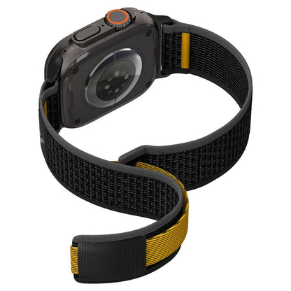 Spigen Athlex Air szíj Apple Watch 49mm / 46mm / 45mm / 44mm sorozathoz, Fekete