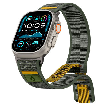 Spigen Athlex Air szíj Apple Watch 49mm / 46mm / 45mm / 44mm sorozathoz, Zöld AMP09035