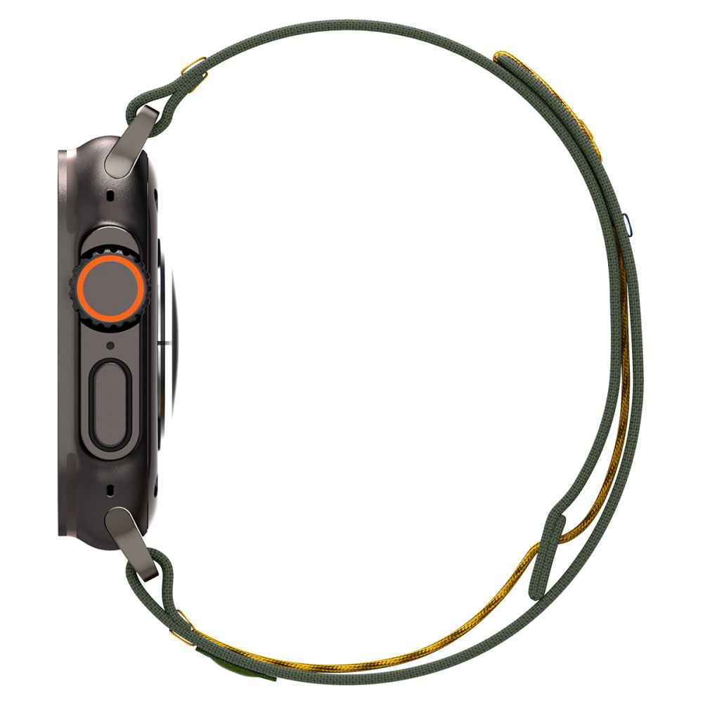 Spigen Athlex Air szíj Apple Watch 49mm / 46mm / 45mm / 44mm sorozathoz, Zöld AMP09035