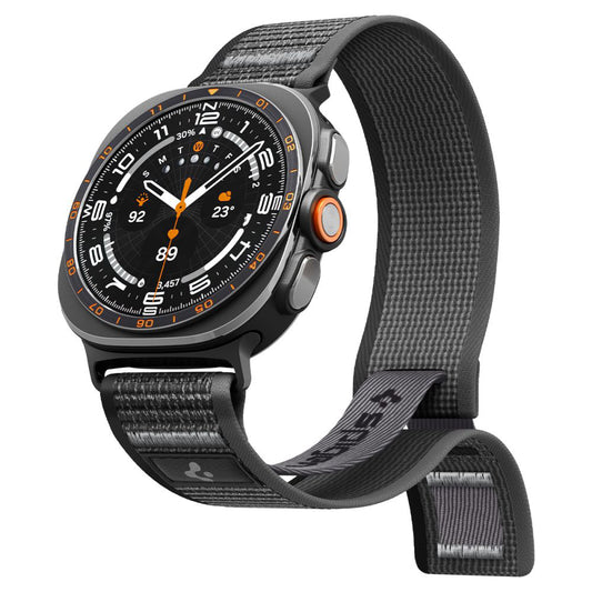 Spigen Athlex Air szíj Samsung Galaxy Watch Ultra sorozathoz, Fekete Szürke AMP11614