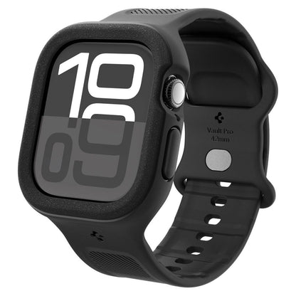 Spigen Caseology Vault szíj Apple Watch Series 10 / 11 46mm-hez, Matt Fekete