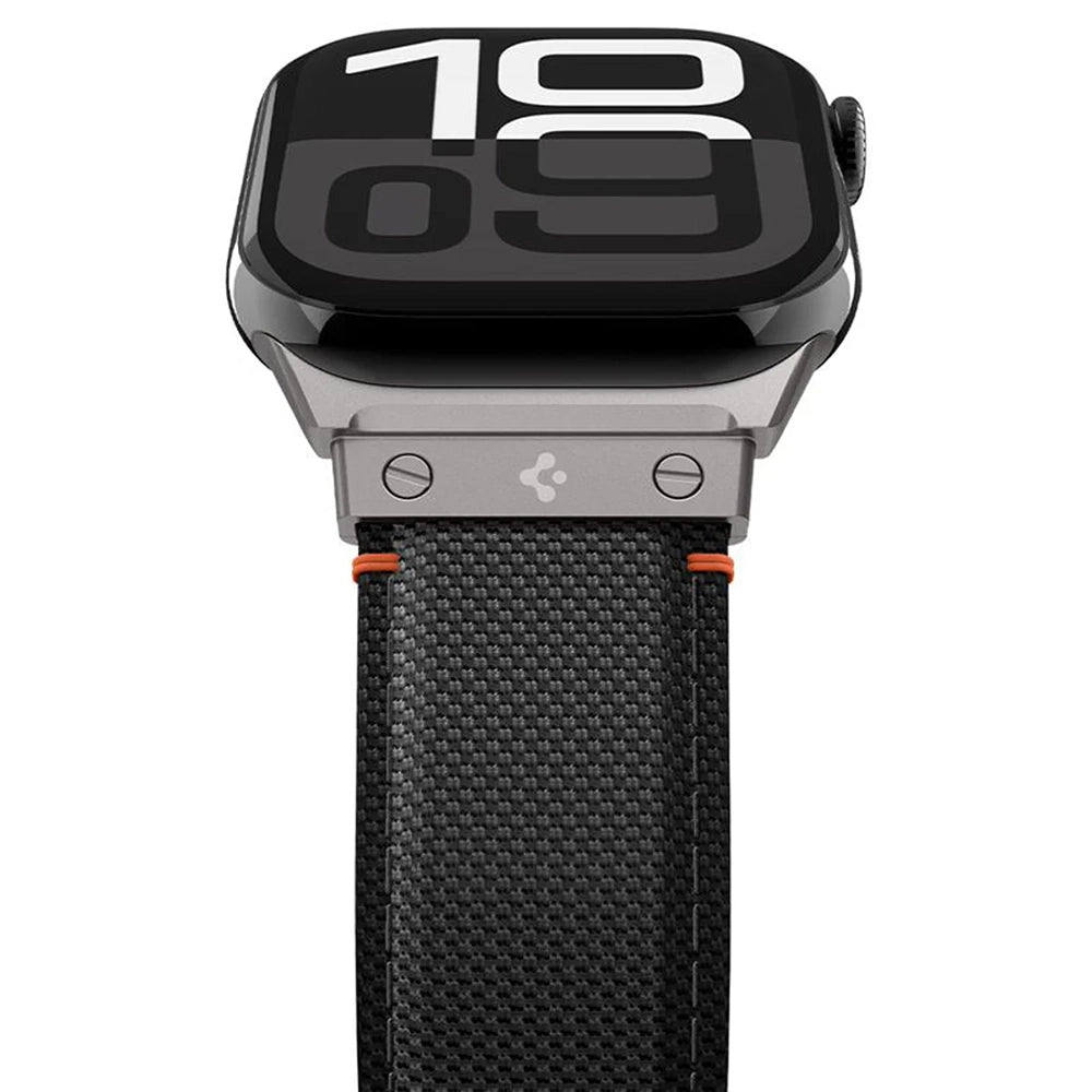 Spigen Classic Fit szíj Apple Watch 49mm / 46mm / 45mm / 44mm / 42mm sorozathoz, fekete AMP09304