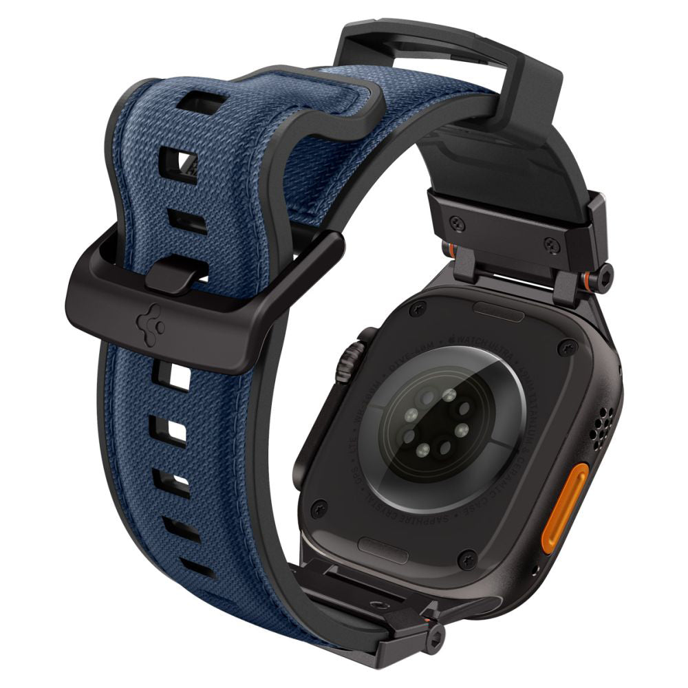 Spigen DuraPro Armor Strap for Apple Watch 49mm / 46mm / 45mm / 44mm / 42mm Series, Navy Blue