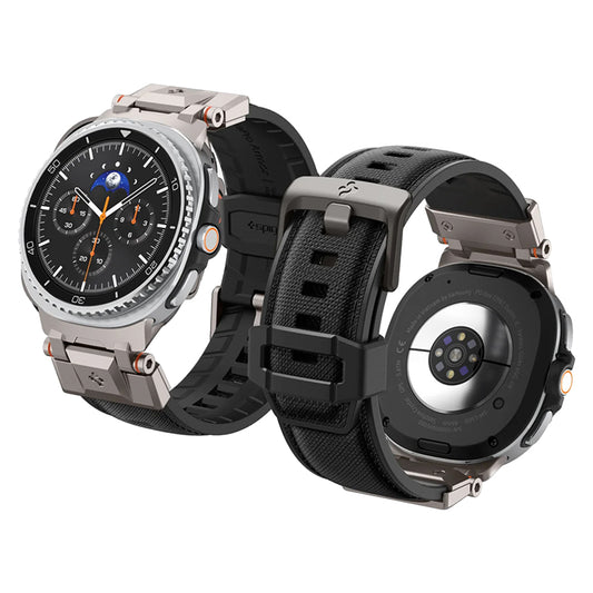 Spigen DuraPro Armor szíj Samsung Galaxy Watch9 / Watch8 / Watch8 Classic sorozathoz, szürke AMP10118