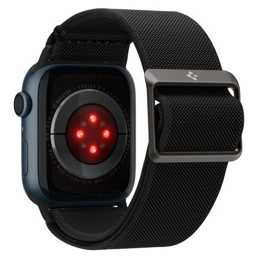 Spigen Lite Fit szíj Apple Watch 49mm / 46mm / 45mm / 44mm sorozathoz, fekete AMP02286