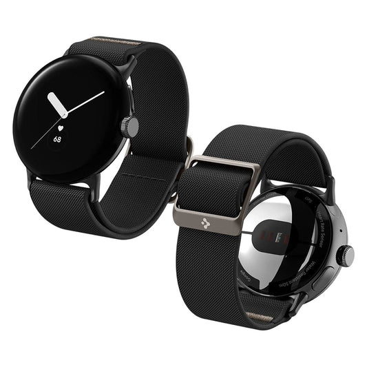 Spigen Lite Fit szíj a Google Pixel Watch 41mm sorozathoz, fekete AMP06348
