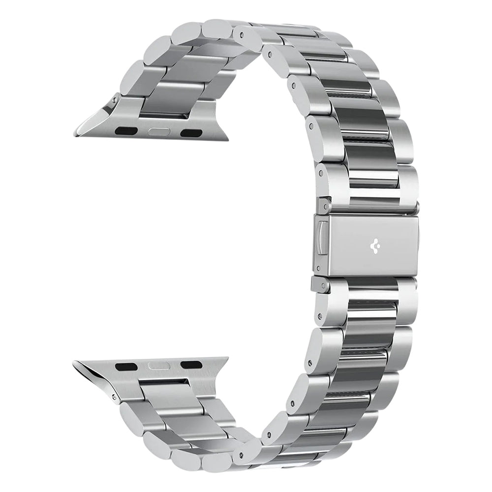 Spigen Modern Fit 316L szíj Apple Watch 49mm / 46mm / 45mm / 44mm / 42mm sorozathoz, Ezüst AMP06356