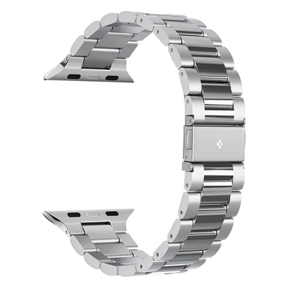 Spigen Modern Fit 316L szíj Apple Watch 49mm / 46mm / 45mm / 44mm / 42mm sorozathoz, Ezüst AMP06356