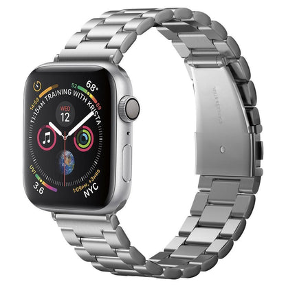 Spigen Modern Fit szíj Apple Watch 49mm / 46mm / 45mm / 44mm / 42mm sorozathoz, Ezüst