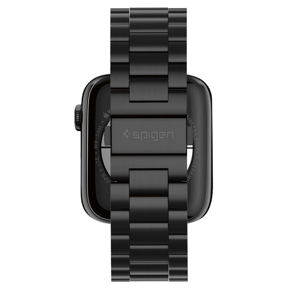 Spigen Modern Fit szíj Apple Watch 49mm / 46mm / 45mm / 44mm / 42mm sorozathoz, Fekete