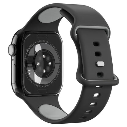Spigen Nano Pop szíj Apple Watch 42mm / 41mm / 40mm / 38mm sorozathoz, Fekete