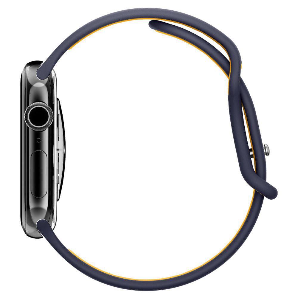 Spigen Nano Pop szíj Apple Watch 49mm / 46mm / 45mm / 44mm / 42mm sorozathoz, Tengerészkék