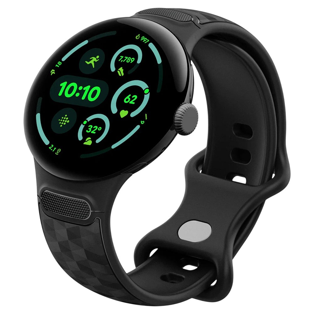Spigen Parallax szíj a Google Pixel Watch 45mm sorozathoz, matt fekete AMP10192