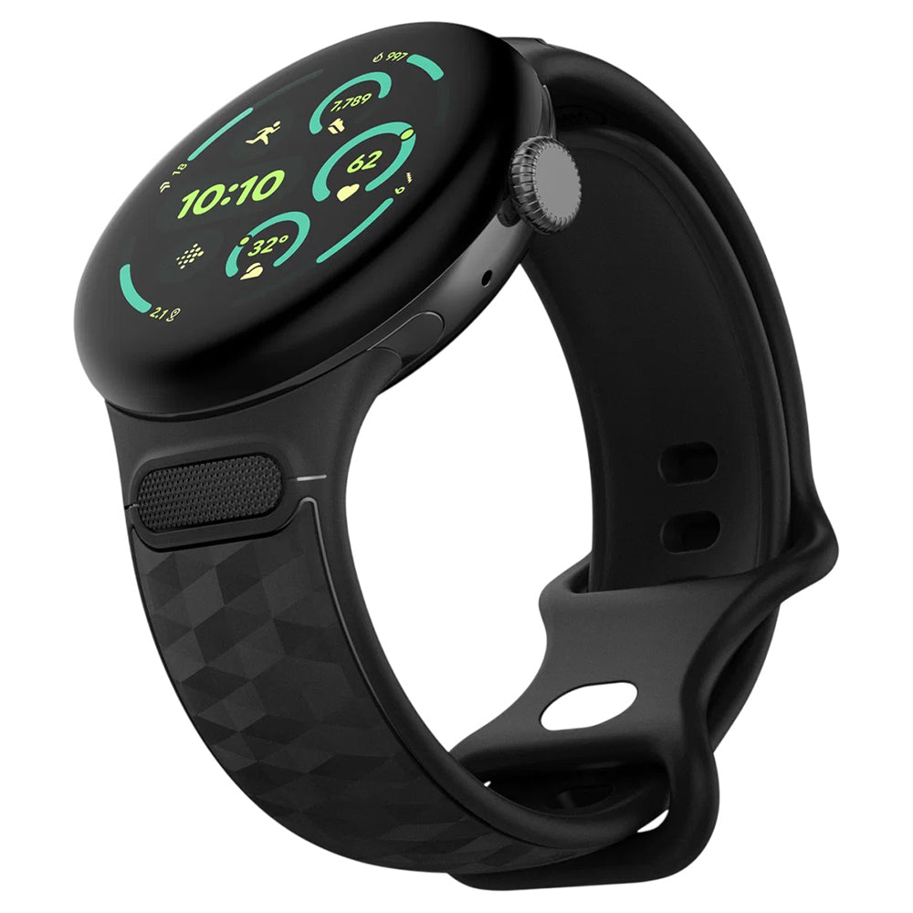 Spigen Parallax szíj a Google Pixel Watch 45mm sorozathoz, matt fekete AMP10192