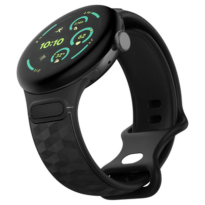 Spigen Parallax szíj a Google Pixel Watch 45mm sorozathoz, matt fekete AMP10192