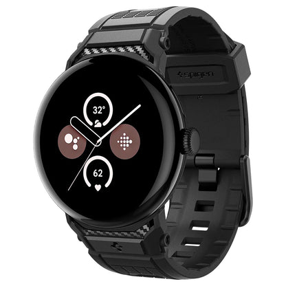 Spigen Rugged szíj a Google Pixel Watch 45mm sorozathoz, fekete AMP07600