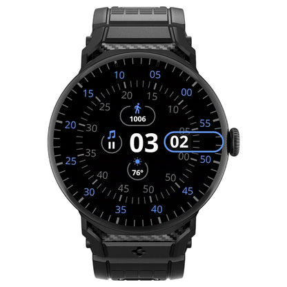 Spigen Rugged szíj a Google Pixel Watch 45mm sorozathoz, fekete AMP07600