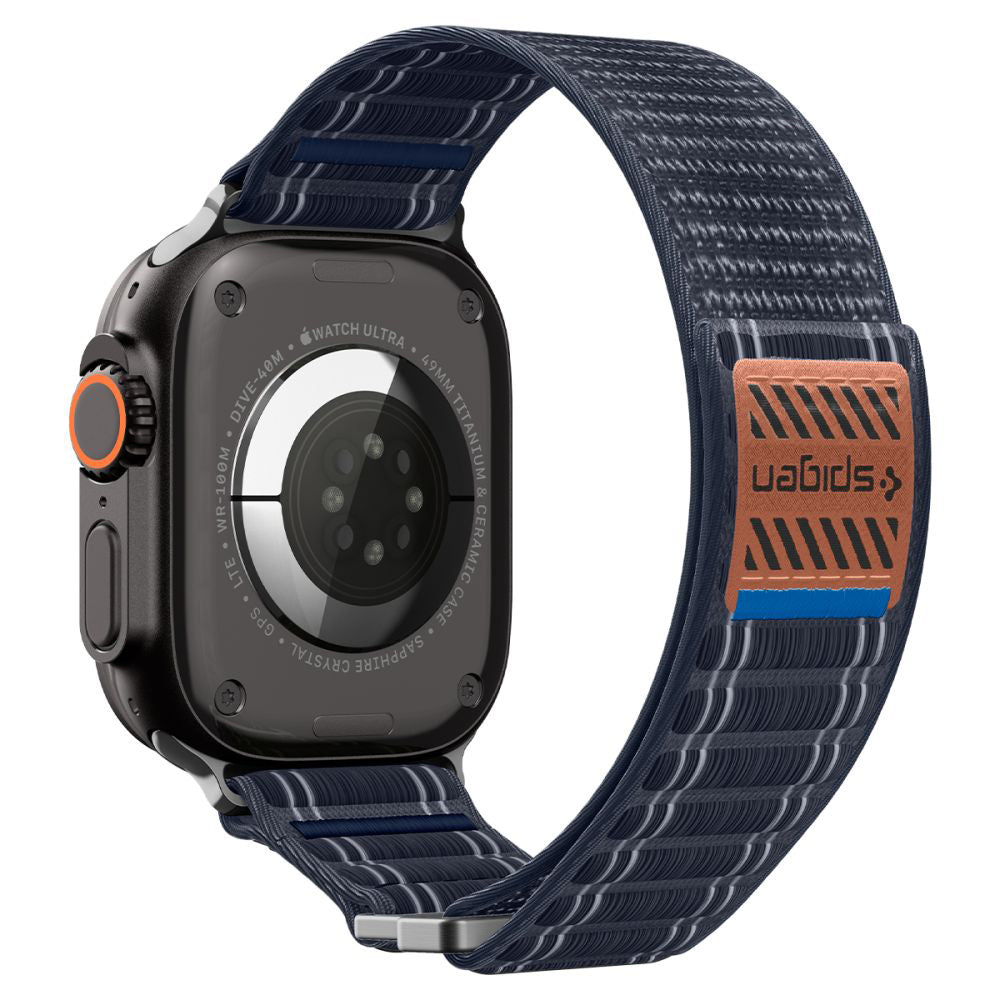 Spigen WBF0 szíj Apple Watch 49mm / 46mm / 45mm / 44mm sorozathoz, Tengerészkék