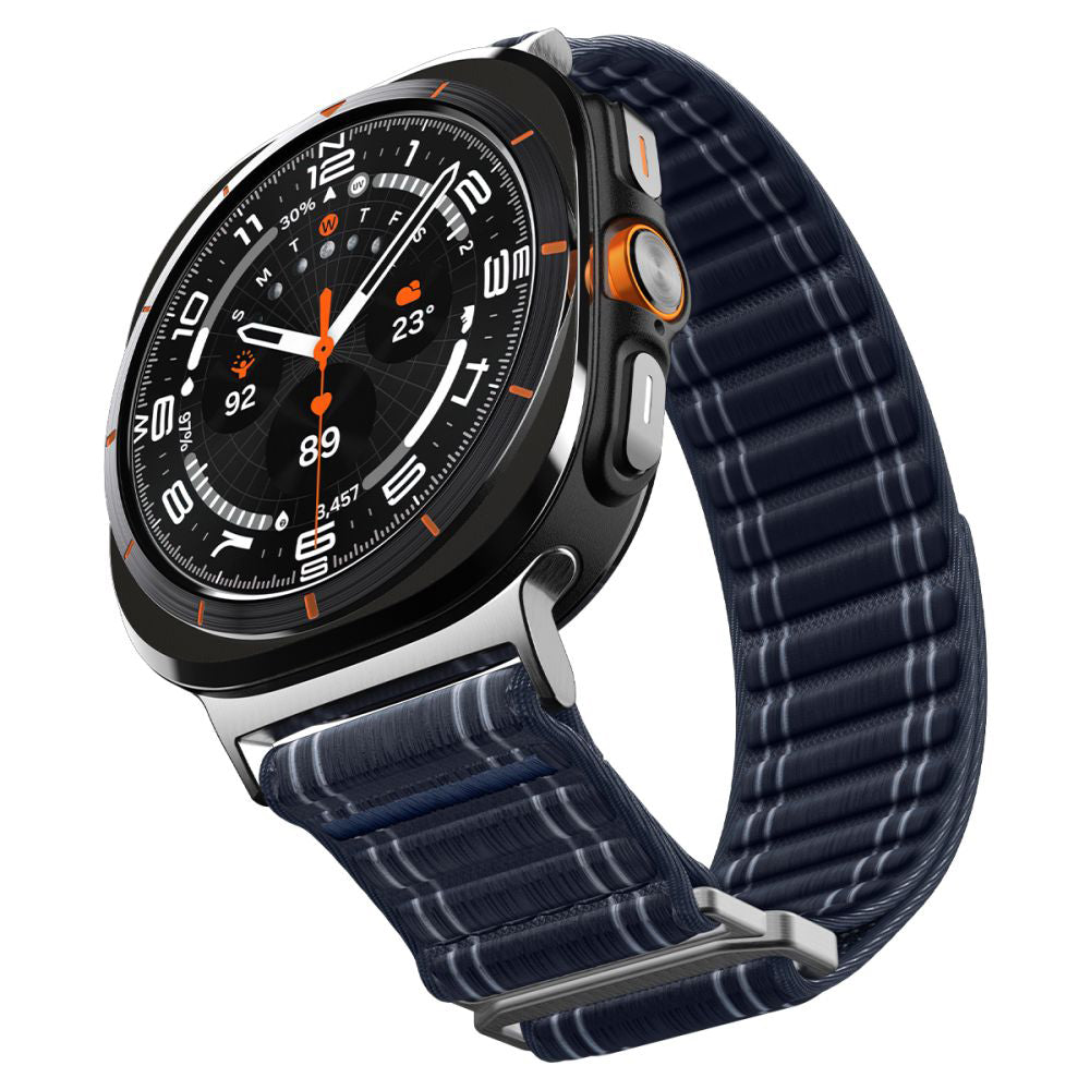 Spigen WBF0 szíj Samsung Galaxy Watch Ultra-hoz, Tengerészkék