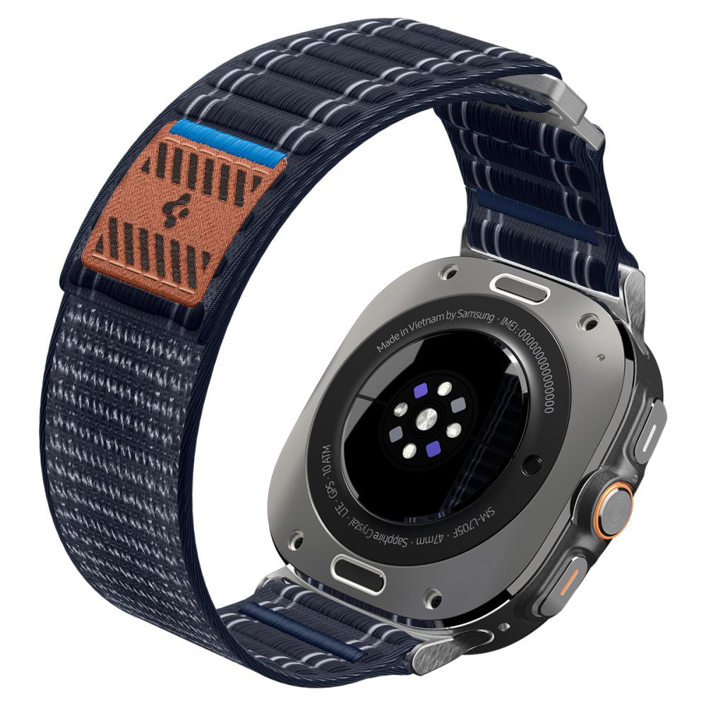 Spigen WBF0 szíj Samsung Galaxy Watch Ultra-hoz, Tengerészkék