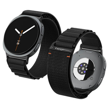 Spigen WBF1 szíj Samsung Galaxy Watch9 / Watch8 / Watch8 Classic sorozathoz, fekete AMP11607