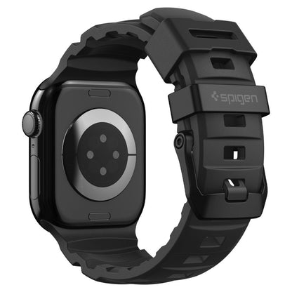 Spigen WBS2 szíj Apple Watch 49mm / 46mm / 45mm / 44mm sorozathoz, Fekete AMP10508
