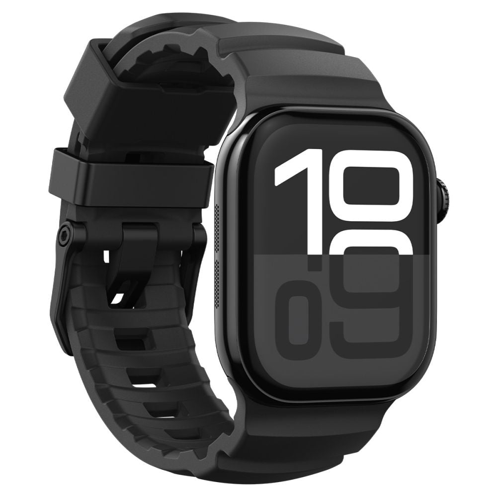 Spigen WBS2 szíj Apple Watch 49mm / 46mm / 45mm / 44mm sorozathoz, Fekete AMP10508