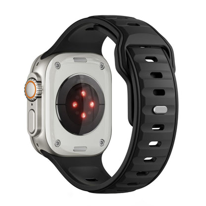 Tech-Protect Iconband Line Strap for Apple Watch 49mm / 46mm / 45mm / 44mm Series, Black