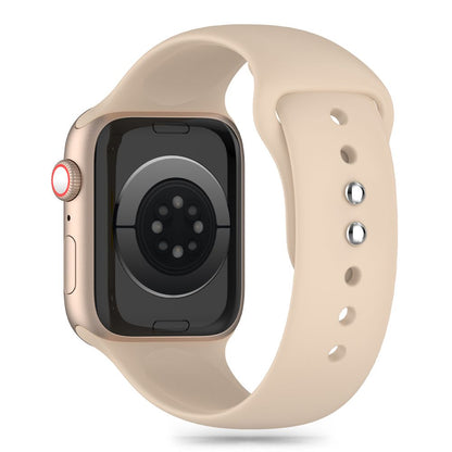 Tech-Protect Silicone szíj Apple Watch 41mm / 40mm / 38mm sorozathoz, Bézs