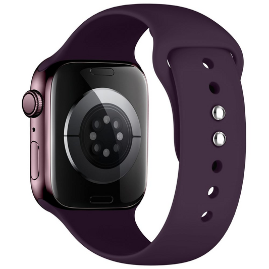 Tech-Protect szilikon szíj Apple Watch 49mm / 46mm / 45mm / 44mm sorozathoz, bordó