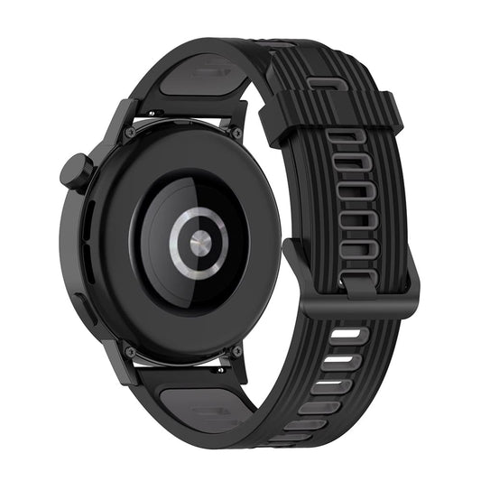 Techsuit W002 szíj Huawei Watch / Xiaomi Watch sorozathoz, 22mm, Fekete