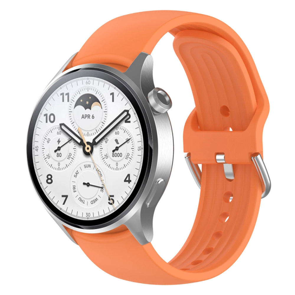 Techsuit W003 szíj Huawei Watch / Xiaomi Watch sorozathoz, 22mm, Narancssárga