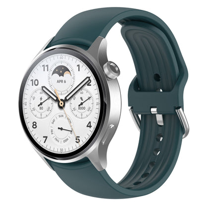 Techsuit W003 szíj Huawei Watch / Xiaomi Watch sorozathoz, 22mm, Zöld