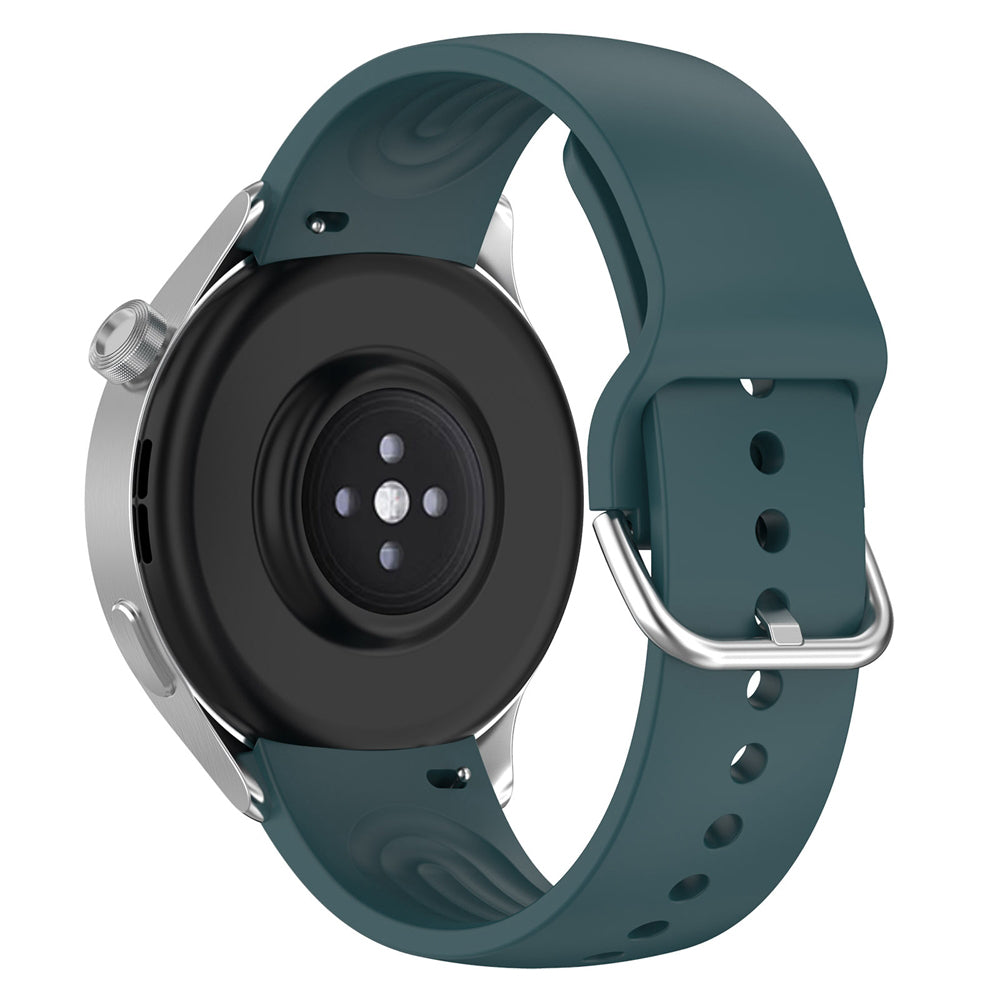 Techsuit W003 szíj Huawei Watch / Xiaomi Watch sorozathoz, 22mm, Zöld