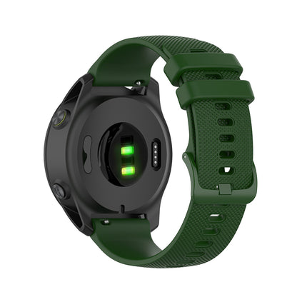 Techsuit W006 szíj Samsung Galaxy Watch / Huawei Watch sorozathoz, 20mm, Zöld