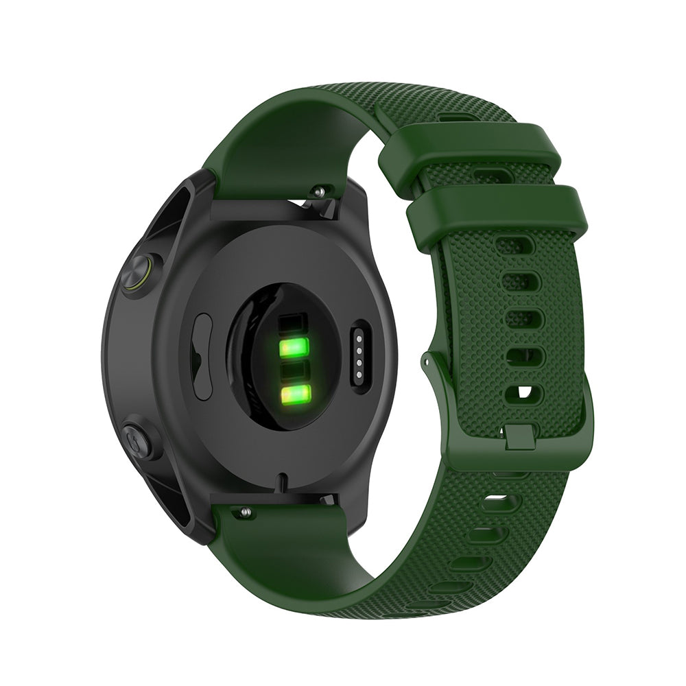 Techsuit W006 szíj Samsung Galaxy Watch / Huawei Watch sorozathoz, 22mm, Zöld