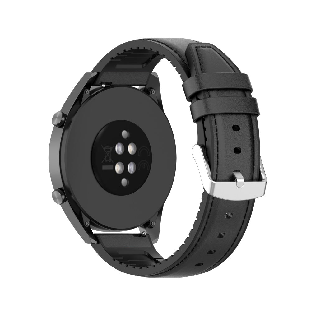 Techsuit W007 szíj Samsung Galaxy Watch / Huawei Watch sorozathoz, 22mm, Fekete